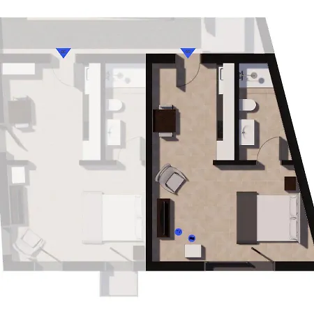 Casa de hóspedes Bemyguest - Loft Jardim Mães Charming Viseu