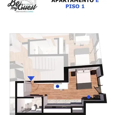 Bemyguest - Loft Jardim Mães Charming 3* Viseu