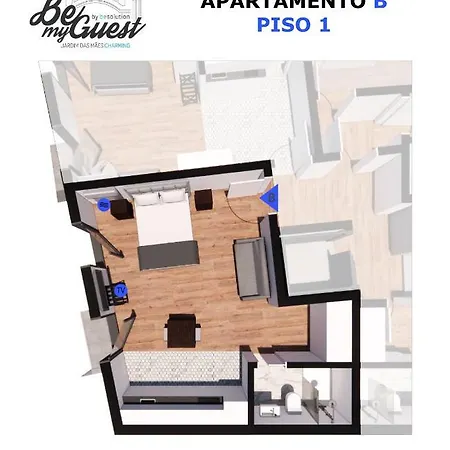 Bemyguest - Loft Jardim Mães Charming Casa de hóspedes