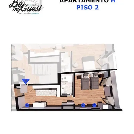 Bemyguest - Loft Jardim Mães Charming Casa de hóspedes 3*